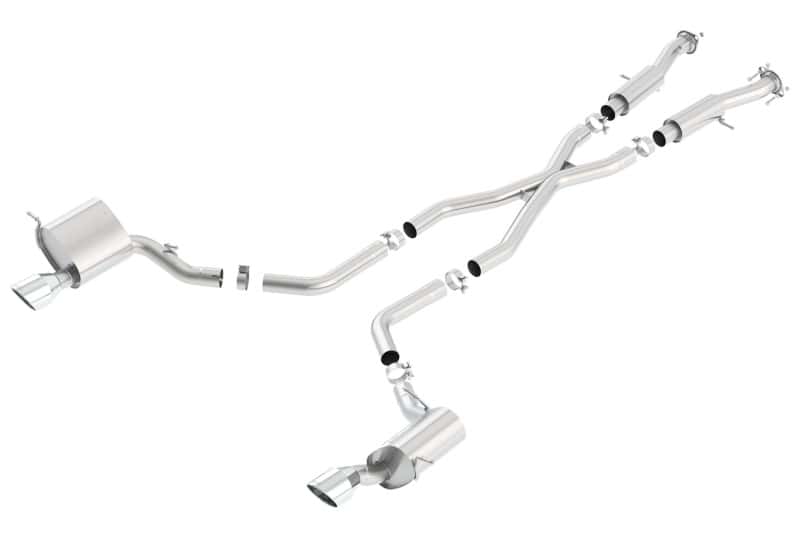 Borla — Borla 2015 Jeep Grand Cherokee SRT8 ATAK Dual Round Rolled Exit Catback Exhaust
Cat-Back System
ExhstSysKt - view 3