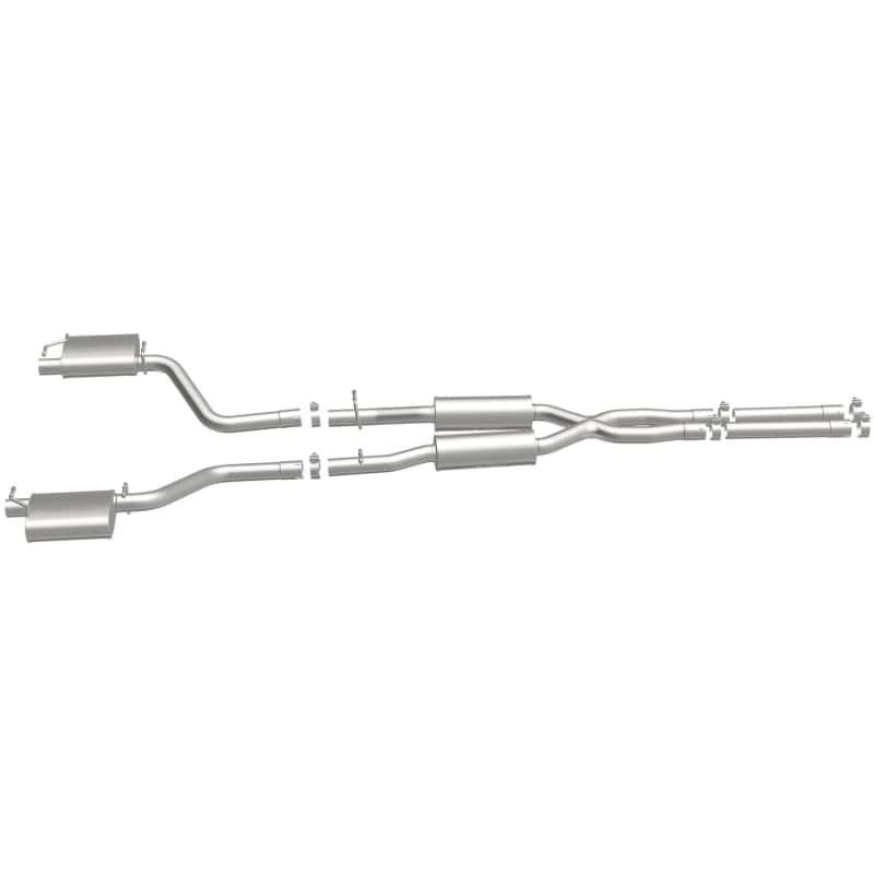 Magnaflow — MagnaFlow Cat-Back SS 2.5in Dual Split Rear Exit (OEM Tips) 15-16 Dodge/Chrysler Charger/300 5.7L V8
Cat-Back - view 29