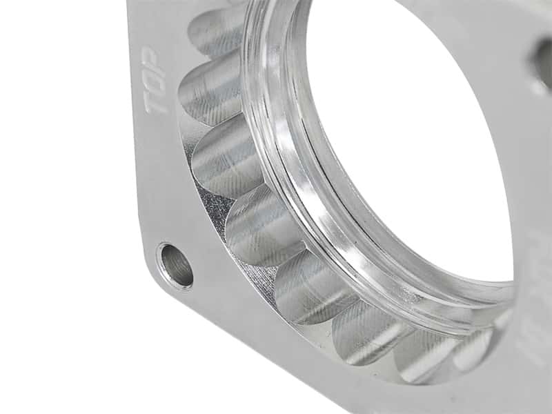 aFe — aFe Silver Bullet Throttle Body Spacer 03-06 Nissan 350Z V6 3.5L (VQ35DE)
Throttle Body Spacer - view 4