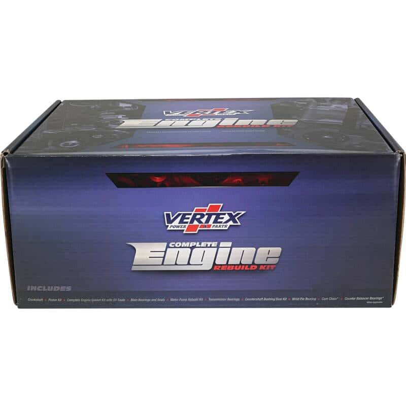 Vertex Pistons — Vertex Pistons 14-24 KX 85/14-18 KX 85 Big Wheel Complete Engine Rebuild Kit - view 4