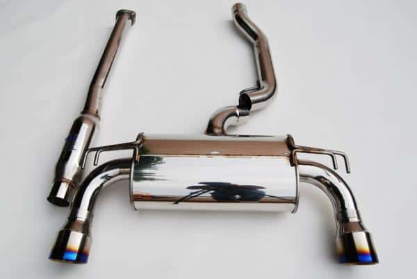 Invidia — Invidia 09+ EVO 10 Q300 Titanium Tip Cat-back Exhaust - view 1