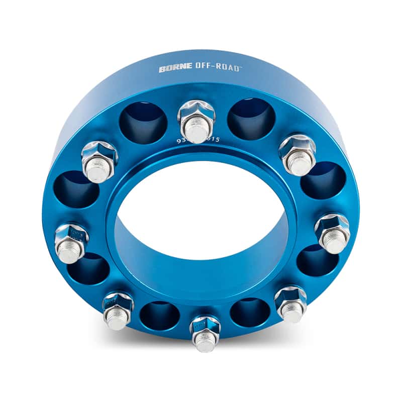Borne Off-Road — Borne Off-Road Wheel Spacers - 8X170 - 125 - 50mm - M14 - Blue - view 3