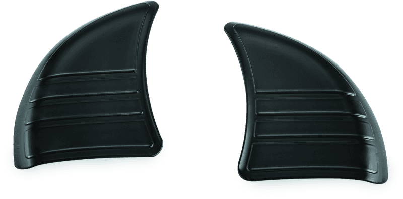 Kuryakyn — Kuryakyn Tri-Line Inner Fairing Cover Plates Gloss Black - view 1