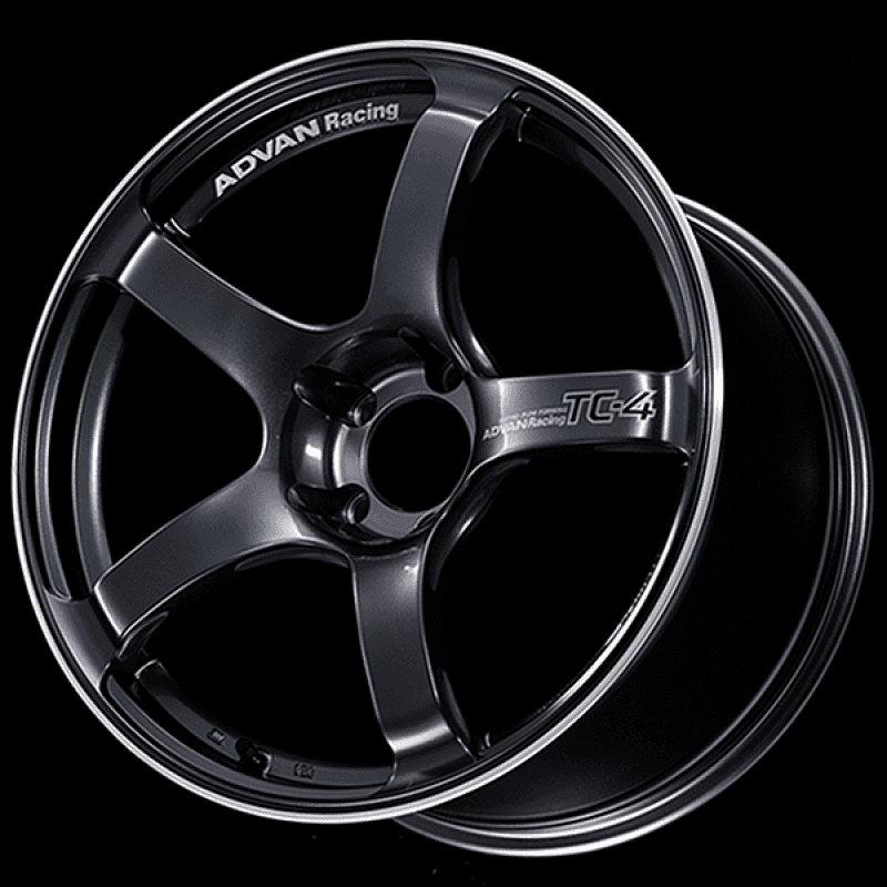 Advan — Advan TC4 15x7.0 +42 4x100 Black Gunmetallic and Ring Wheel - view 2