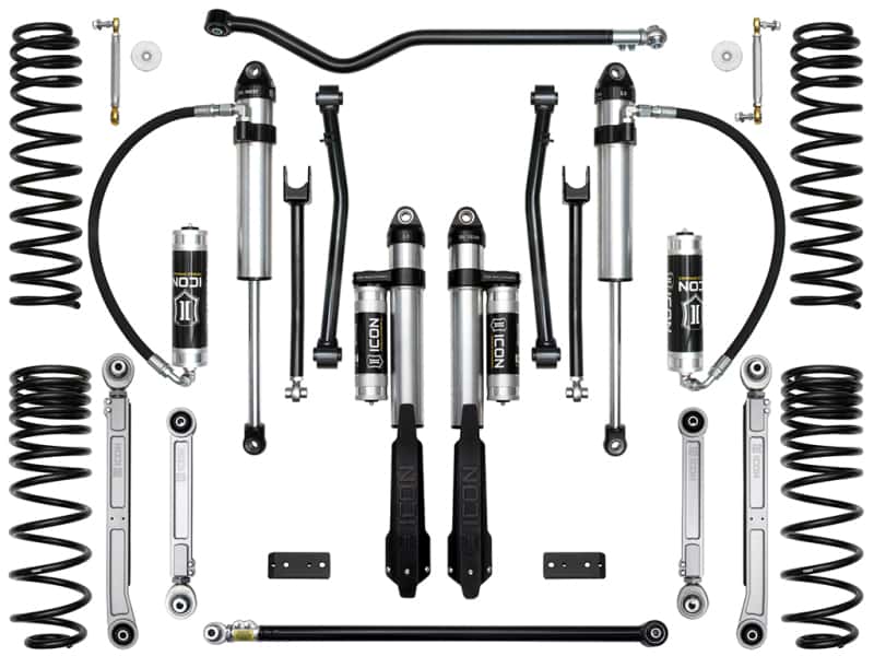 ICON — ICON 2020+ Jeep Gladiator 2.5in Stage 7 Suspension System (Billet)
SUSPENSION SYSTEM - view 1