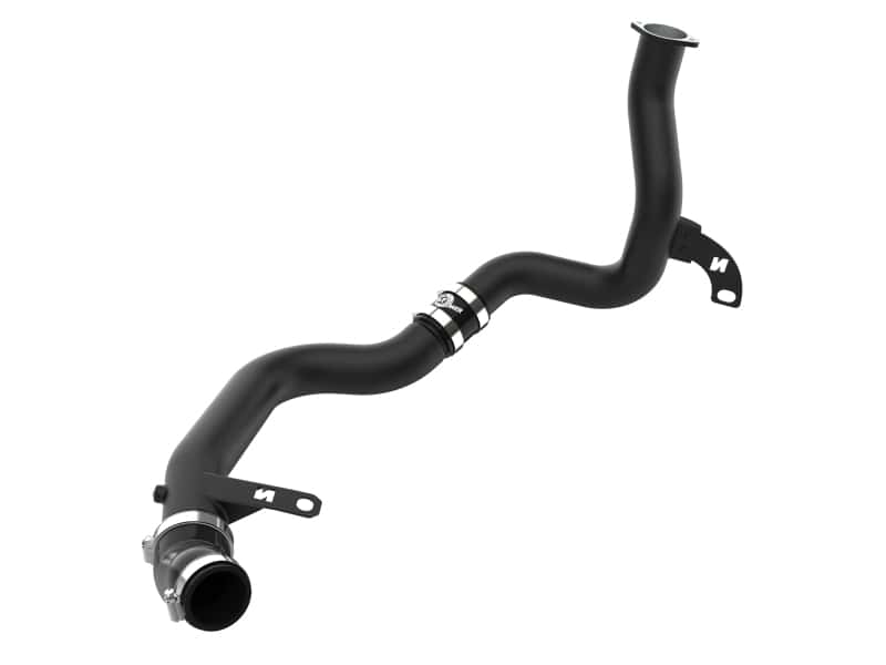 aFe — aFe 19-22 Hyundai Veloster N BladeRunner 2-1/4in to 2-1/2in Aluminum Hot Charge Pipe - Black
Hot Charge Pipe - view 1