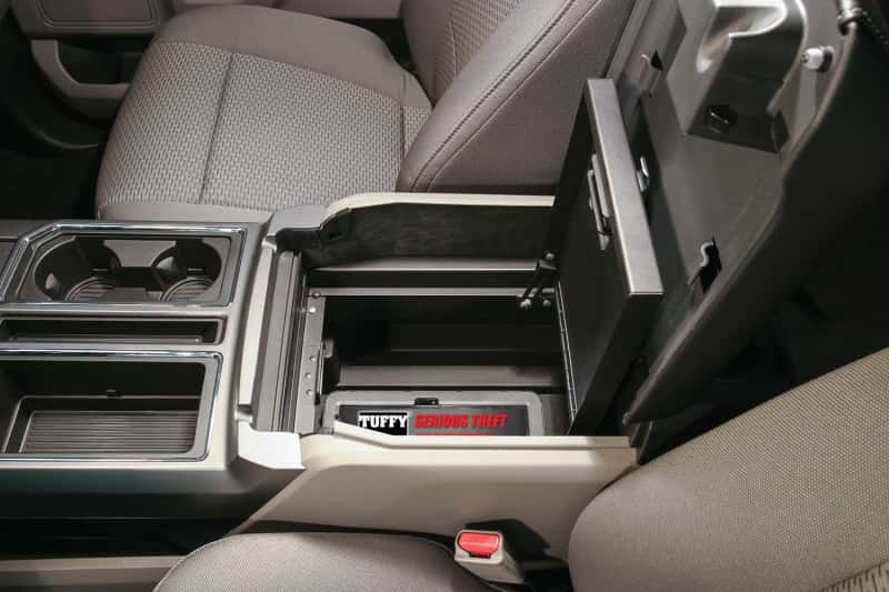Tuffy Products — Tuffy Console Safe W/ Key Lock For Ford Fseries Flow Thru Console
Console Safe - view 10