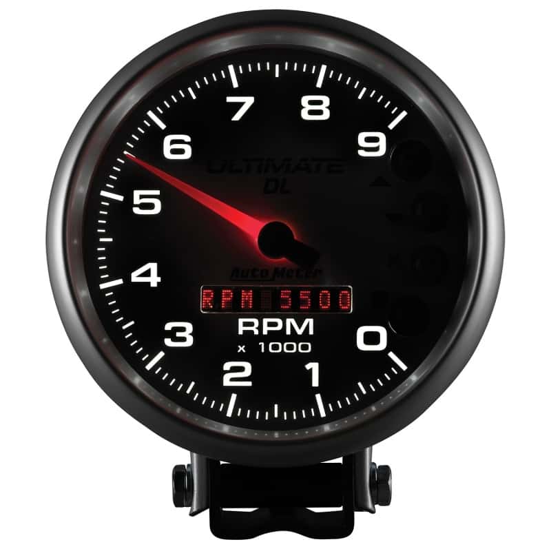 AutoMeter — AutoMeter Gauge Tach 5in. 9K RPM Pedestal Datalogging Ultimate Dl Playback Silver
5" ULTIMATE DL, 9,00 - view 10