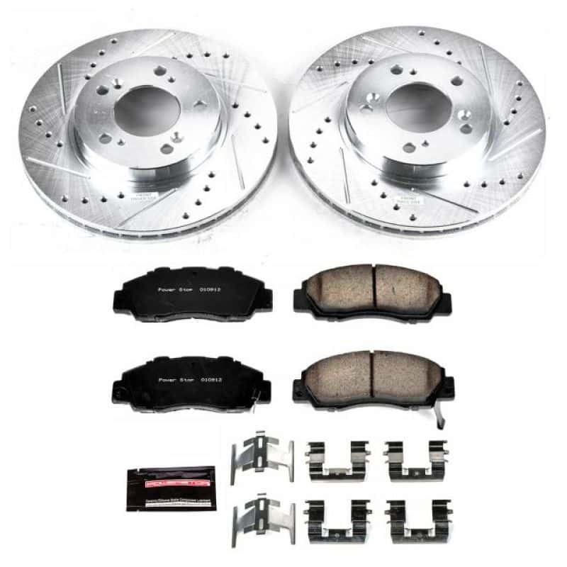PowerStop — Power Stop 97-01 Acura Integra Front Z23 Evolution Sport Brake Kit - view 1