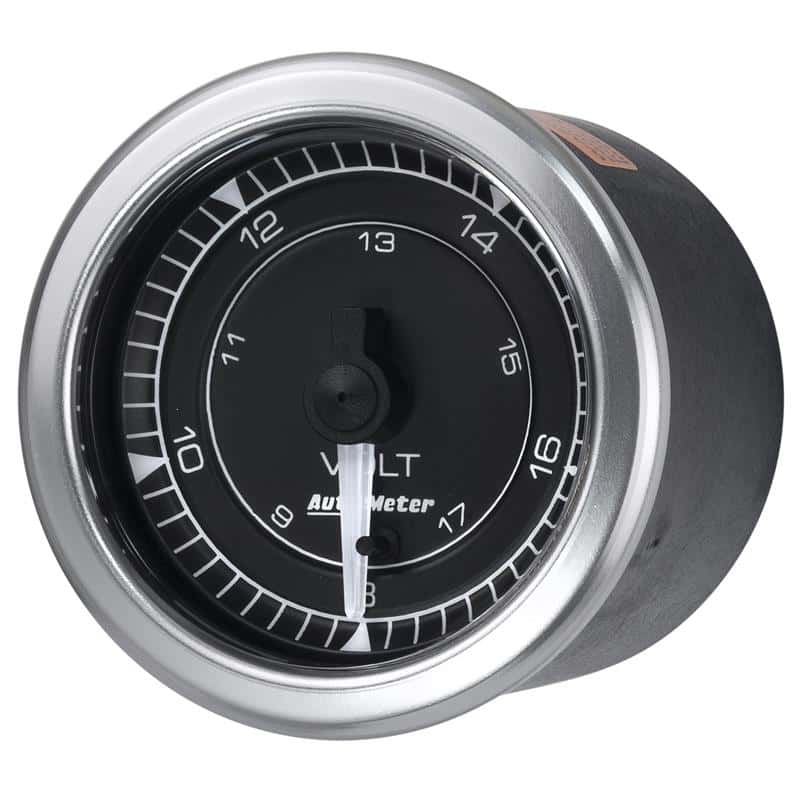AutoMeter — Autometer Chrono 2-1/16in 18V Voltmeter Gauge
2" VOLTMETR 18V S CH - view 3