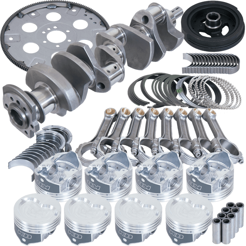 Eagle — Eagle Chevy 400 3.750in Crank 5.700in I-Beam Rods -30cc 4.185in Pistons Balanced Assembly
Bal Str & Strip Assy - view 1