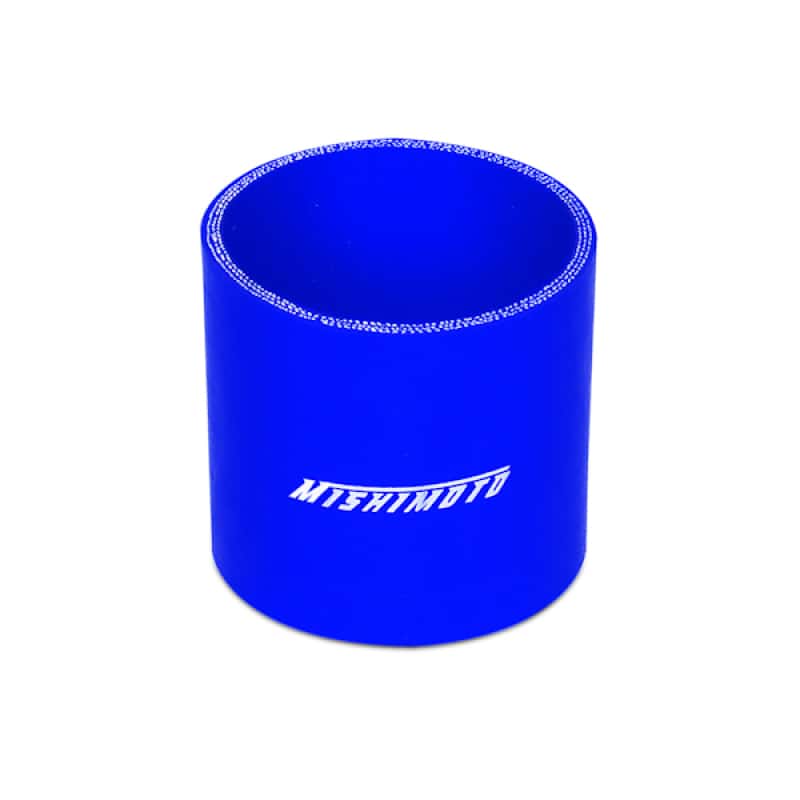 Mishimoto — Mishimoto 2.5 Inch Blue Straight Coupler - view 1