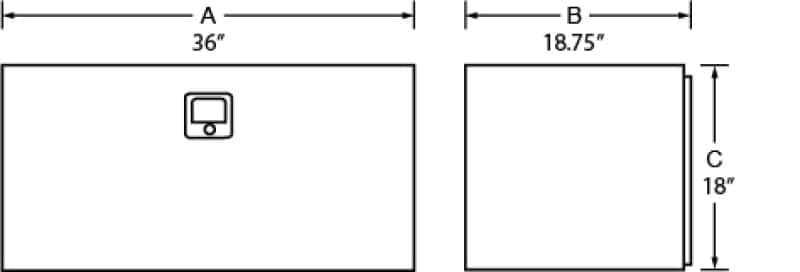 LUND — Lund Universal Steel Underbody Box - White
STEEL UNDERBODY BOX
Tool Box - view 3