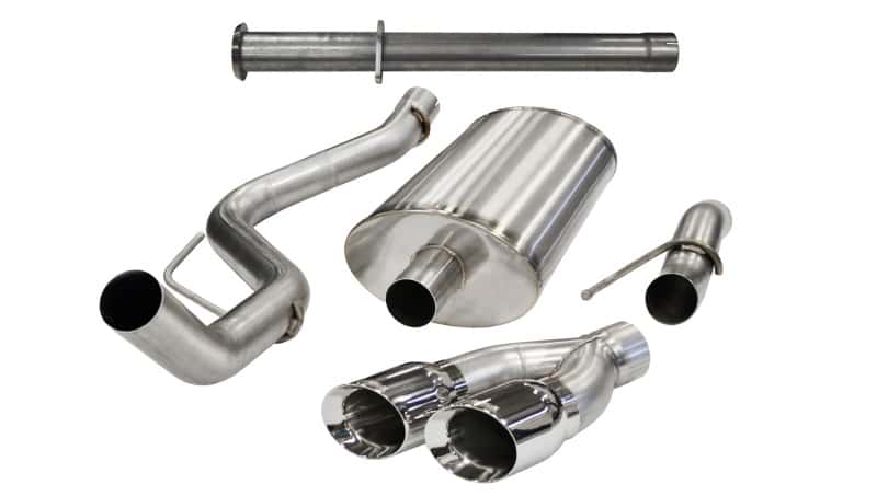 CORSA Performance — Corsa 2011-2014 Ford F-150 Raptor 6.2L V8 133in Wheelbase Polished Xtreme Cat-Back Exhaust
Exhaust - view 5