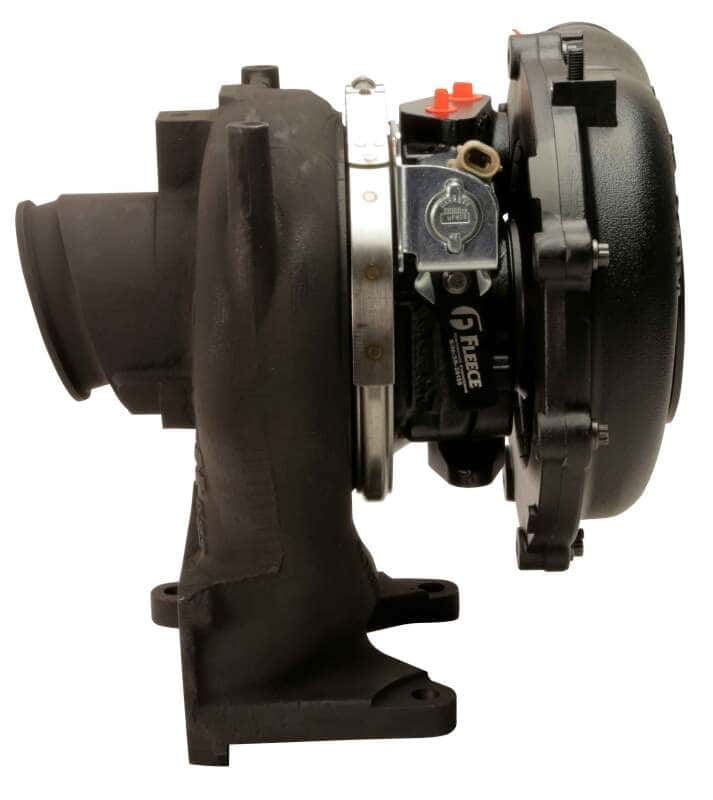 Fleece Performance — Fleece Performance 11-16 Chevrolet Duramax 6.6L (LML) 63mm Billet VNT Cheetah Turbocharger
Turbo - view 8