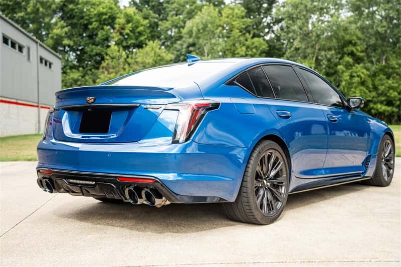 CORSA Performance — Corsa 22-25 Caddy CT5-V Blackwing 3in Axle-Back - Act. Exh. - Dual Rear Exit - Twin 4.5in Tips - Blk
Exhaust - view 2