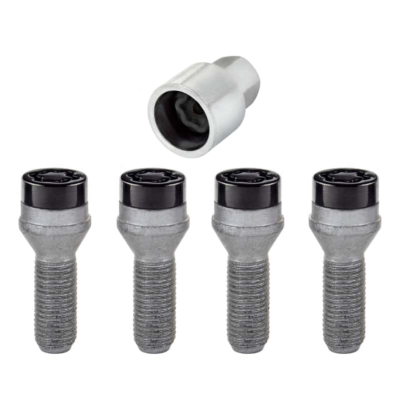 McGard — McGard Wheel Lock Bolt Set - 4pk. (Cone Seat) M14X1.5 / 17mm Hex / 31.0mm Shank Length - Black
WHEEL LOCK SET - view 5