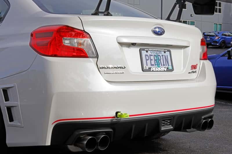 Perrin Performance — PERRIN 15-21 Subaru WRX/STI Tow Hook Kit (Rear) - Neon Yellow
paPSP-BDY-252NY - view 2