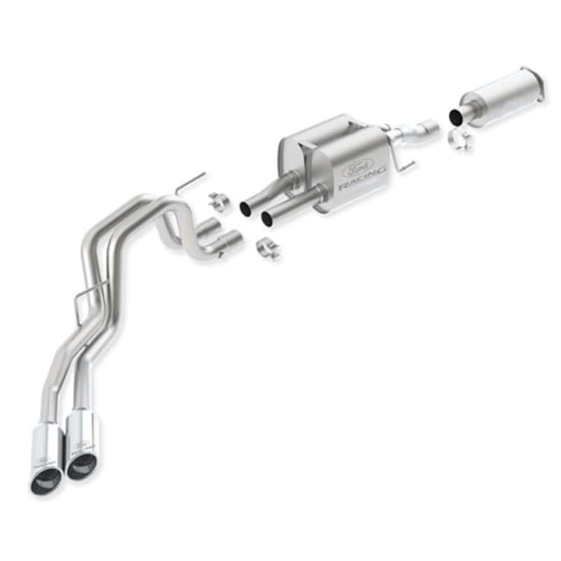 Ford Racing — Ford Racing 2011-2014 F-150 SVT Raptor 6.2L Cat-Back Touring Exhaust System 145-inch WB
Exhaust System Kit - view 1