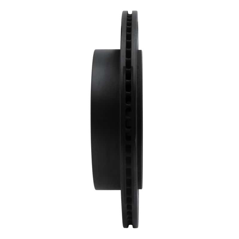 R1 Concepts — R1 08-12 Land Rover LR2 Rear Left Drilled & Slotted Black Brake Rotor
R1 Brake Rotor Drill - view 3
