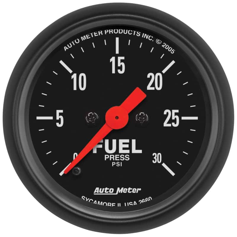 AutoMeter — Autometer 2 1/16in 0-30 PSI Fuel Pressure Gauge Digital Stepper Motor Z Series
GA 2" FP 30PSI ST Z - view 1