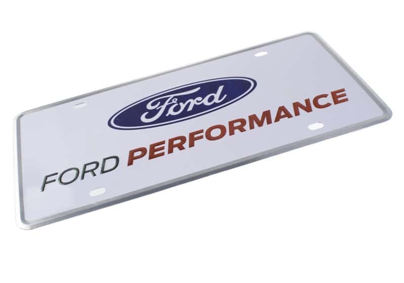 Ford Racing — Ford Racing Ford Performance License Plate - Single - view 11