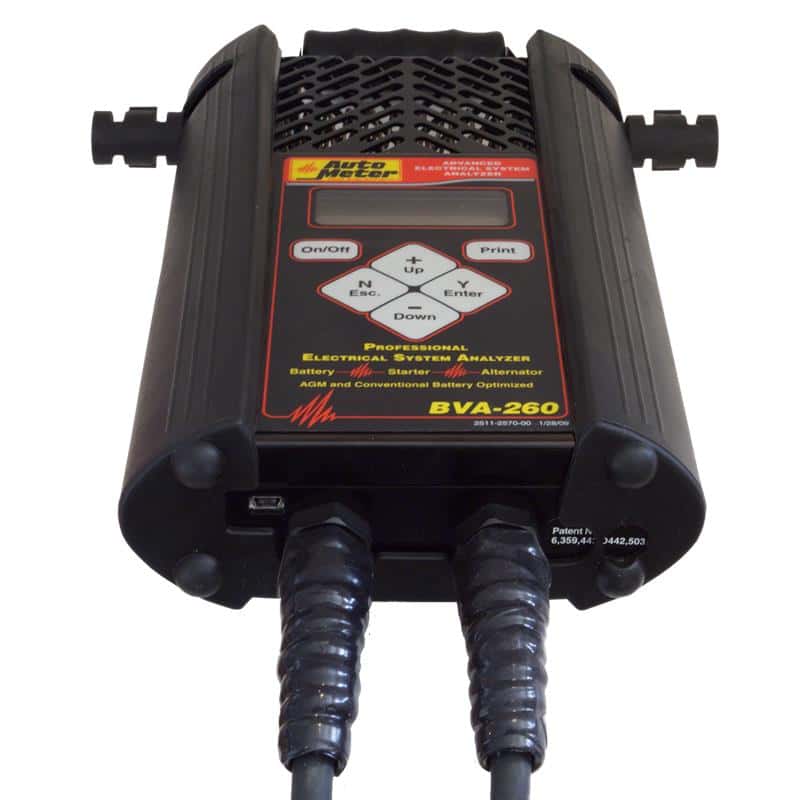 AutoMeter — Autometer Handheld Electrical System Analyzer w/120 Amp Load for 6V/12V Applications
HD TESTER 120A LOAD - view 3