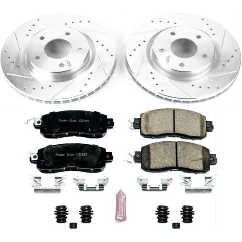 PowerStop — Power Stop 14-17 Nissan Leaf Front Z23 Evolution Sport Brake Kit - view 1