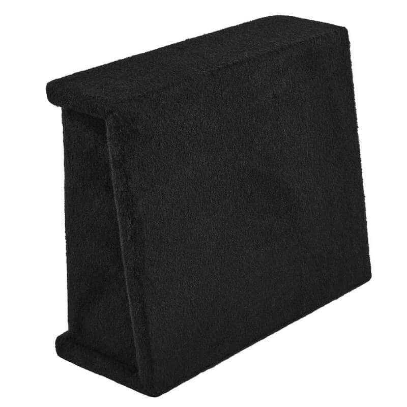 DS18 — DS18 Single 12in Shallow Subwoofer and Enclosure 350 Watts RMS Sealed Black Carpet - view 2