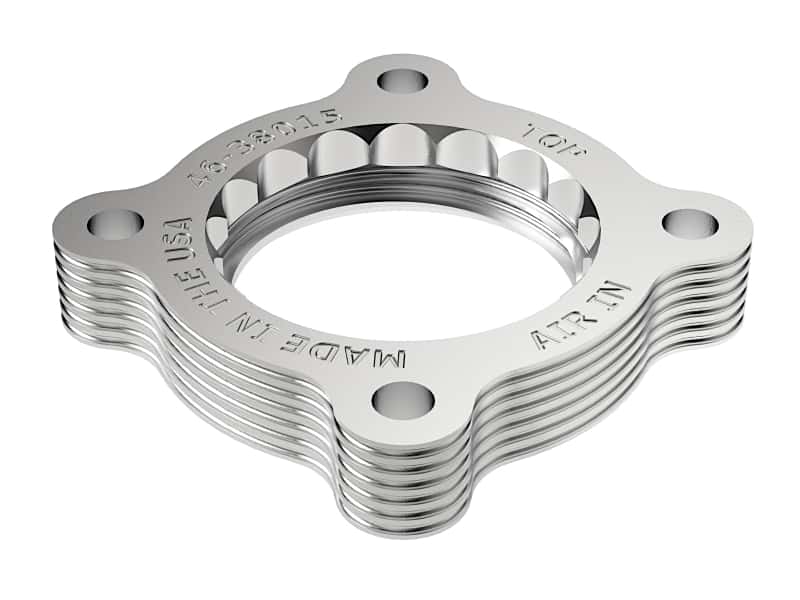 aFe — aFe 11-22 Toyota Corolla Silver Bullet Throttle Body Spacer
Throttle Body Spacer - view 1