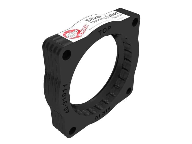 aFe — aFe Silver Bullet Throttle Body Spacer 07-13 BMW 328i (E90/E91/E92/E93) L6-3.0L N52
Throttle Body Spacer - view 6