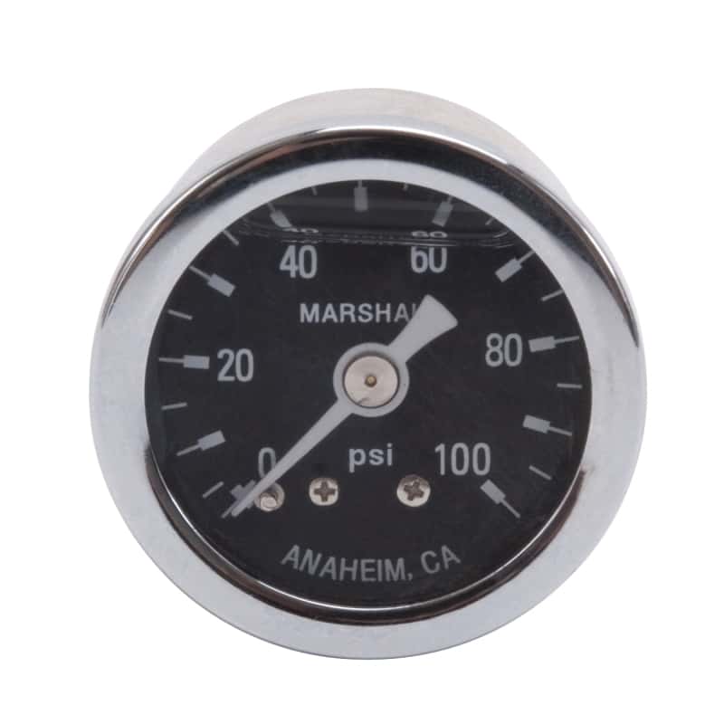 Russell — Russell Performance 100 psi fuel pressure gauge (Liquid-filled) - view 2