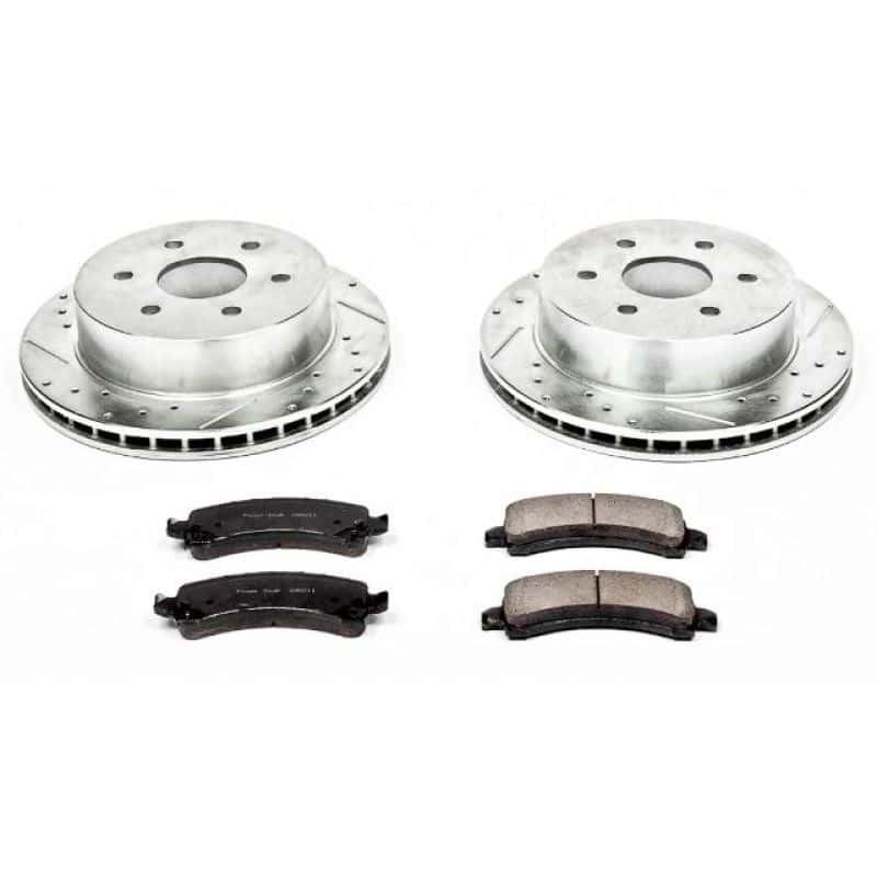 PowerStop — Power Stop 03-05 Chevrolet Express 2500 Rear Z23 Evolution Sport Brake Kit - view 1