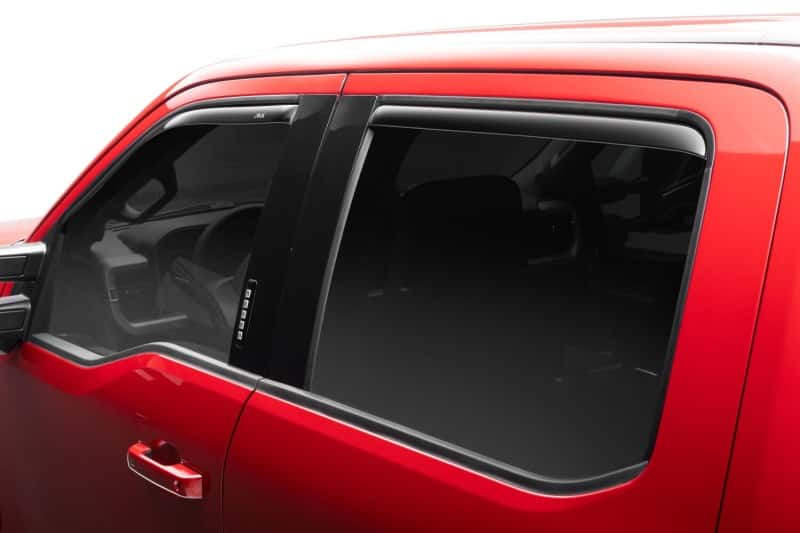 AVS — AVS 17-18 Ford F-250 Super Duty Supercrew Ventvisor Front & Rear Window Deflectors 4pc - Smoke
IN-CHANNEL VENTVISOR
Side Window Vent - view 2