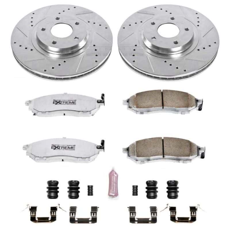 PowerStop — Power Stop 11-14 Nissan Murano Front Z26 Street Warrior Brake Kit - view 1