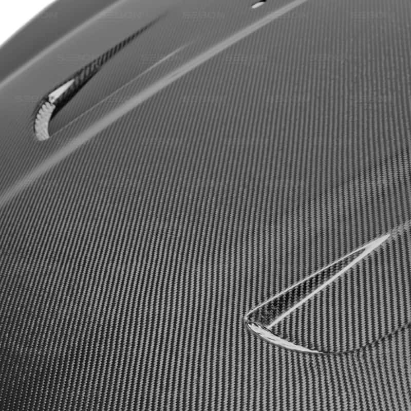 Seibon — Seibon 14+ Ford Fiesta TM Style Carbon Fiber Hood - view 13