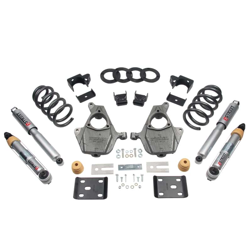 Belltech — Belltech LOWERING KIT 16.5-17 Chevy Silverado Crew Cab 2WD 3-4F / 7R
LOWERING KITS
LOWERING KIT - view 3