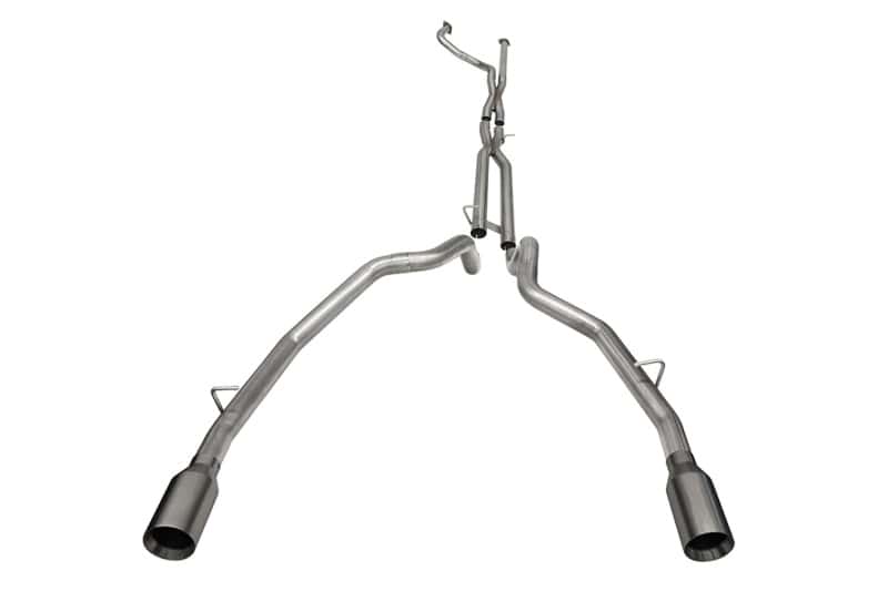 CORSA Performance — Corsa 2021-2024 Dodge Ram TRX Crew Cab Baja Catback Exhaust Dual Rear Gunmetal Tip
Exhaust - view 1