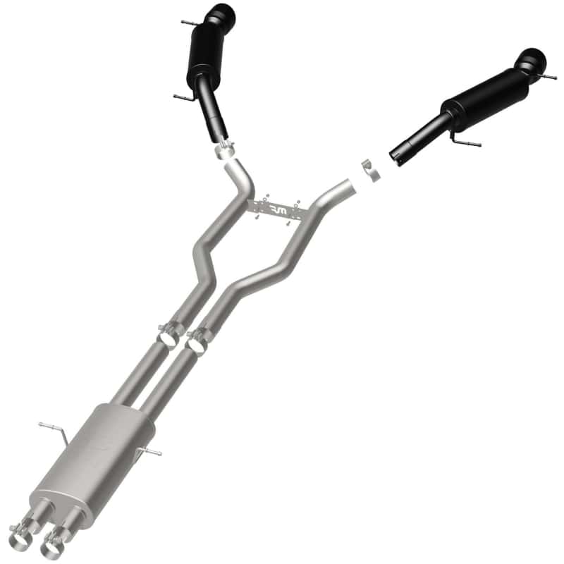 Magnaflow — MagnaFlow Cat-Back 15-16 Land Rover Ranger Rover V6 SS 2.5in Dual Split Rear Exit 4.5in Black Tips
Cat-Back - view 28