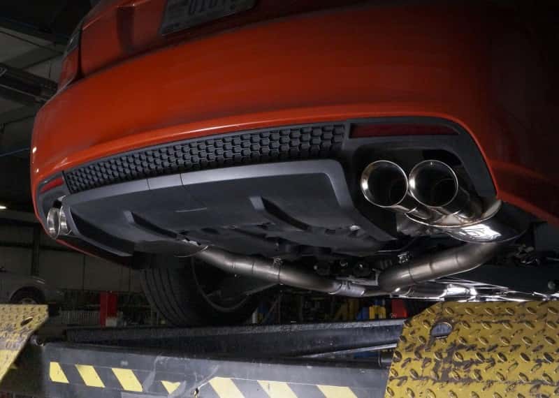 Stainless Works — Stainless Works 2008-09 Pontiac G8 GT 3in Catback System X-Pipe Turbo Chambered Muffler 3.5in Tips
Exhaust System - view 12