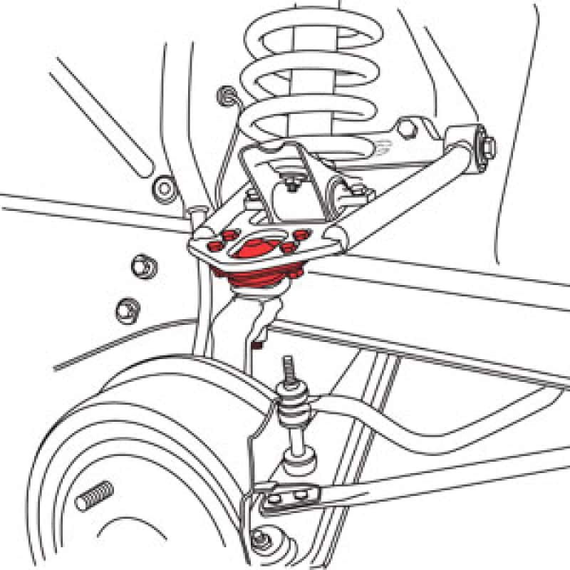 SPC Performance — SPC Performance 65-70 Ford Mustang Lower Ball Joint
BALL JOINT EACH
BALLJOINT - view 2
