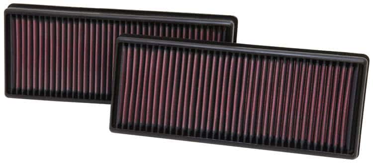 K&N Engineering — K&N Replacement Air Filter 12.563in O/S Length x 5.25in O/S Width x 1.625in H (Inc 2 Filters)
Replacement Air Filt
Air Filter - view 2