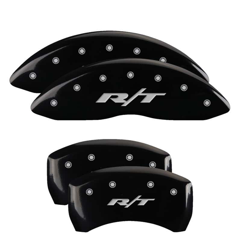 MGP — MGP 4 Caliper Covers Engraved Front & Rear RT1-Truck Black finish silver ch
Caliper Covers - view 1