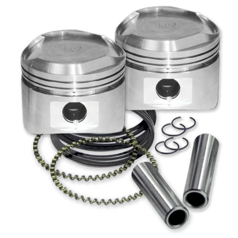 S&S Cycle — S&S Cycle 84-99 BT w/ Super Stock Heads 80in Pistons - Standard Plus .010in - view 2