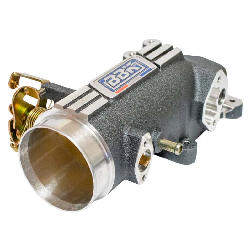 BBK — BBK 96-04 Mustang 4.6 GT 78mm Throttle Intake BBK Power Plus Series - Charcoal
Throttle Body
TBdyAssy - view 2