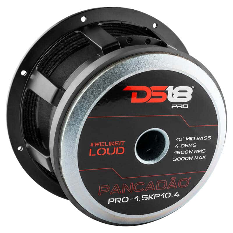 DS18 — DS18 10in 1000 Watts RMS 4 ohm Mid-Bass Loudspeaker - view 1