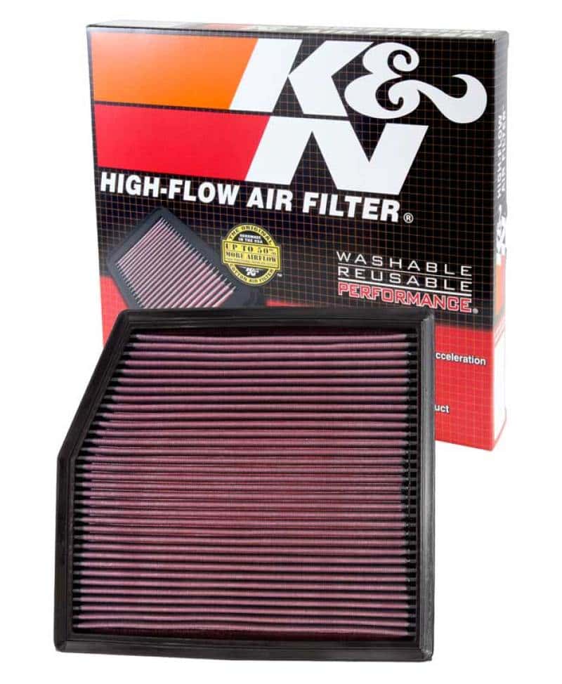 K&N Engineering — K&N 10-12 BMW 135i/335i/335i XDrive/X1 35i 3.0L L6 (E90) Replacement Air Filter
Replacement Air Filt
Air Filter - view 4