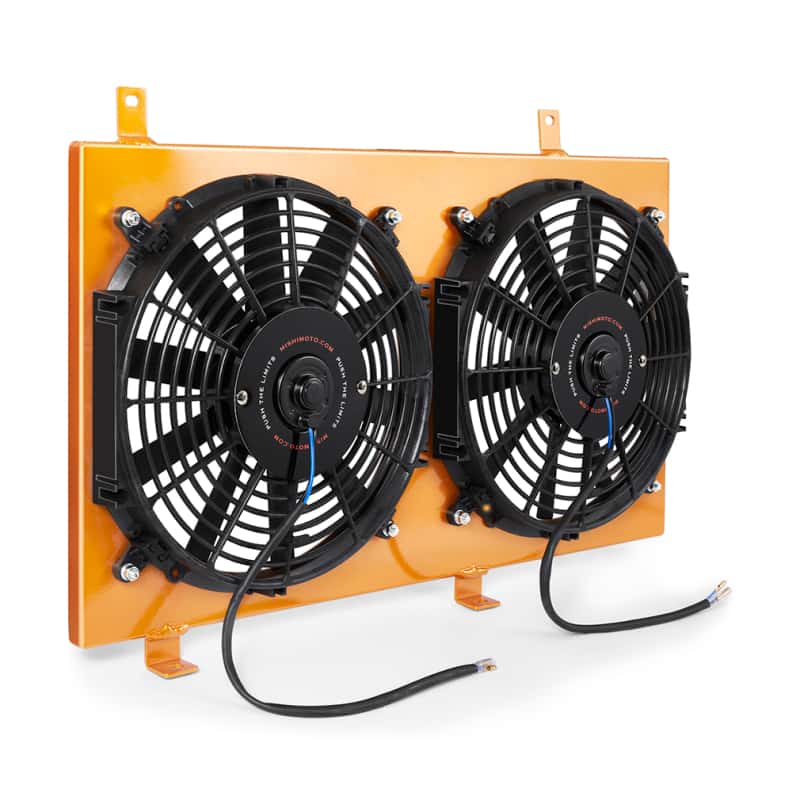 Mishimoto — Mishimoto 04-08 Mazda RX8 Aluminum Fan Shroud Gold
Fan Shroud Kit - view 2