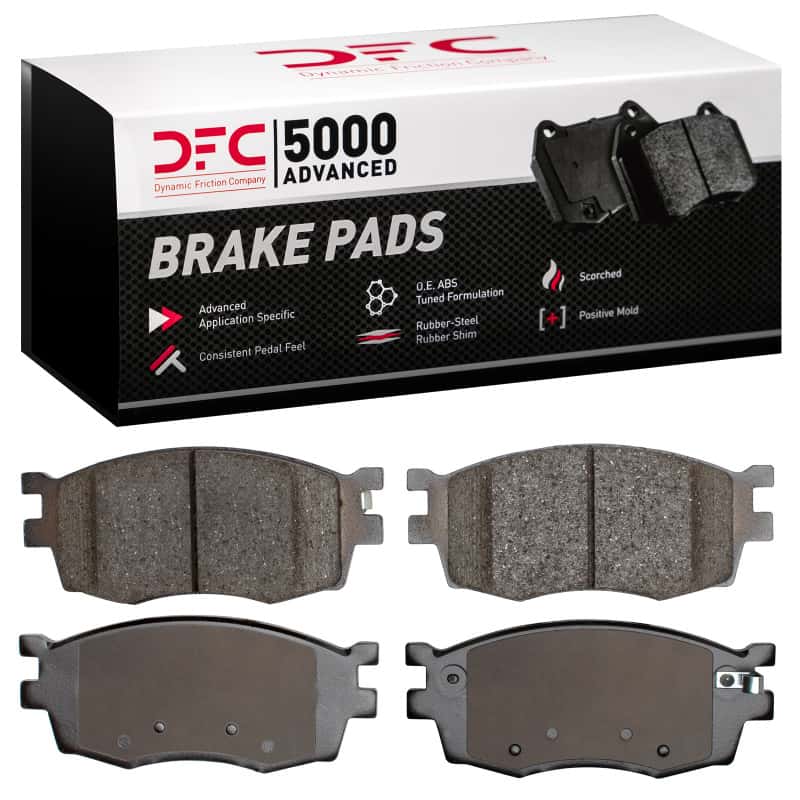 DFC — DFC 06-12 Dodge Attitude (Mexico) Front 5000 Advanced Ceramic Brake Pads
DFC Brake Pad Set - view 1