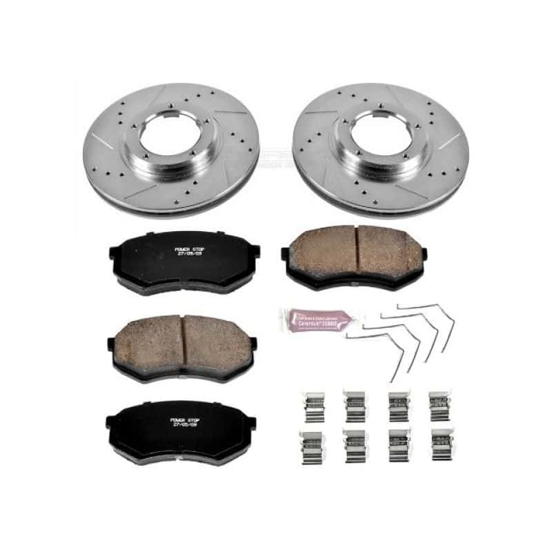 PowerStop — Power Stop 95-04 Toyota Tacoma Front Z23 Evolution Sport Brake Kit - view 1